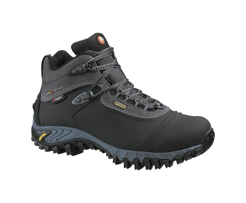 Merrell Boots Black - Thermo 6 Waterproof Synthetic - Mens 52ZQEBOVT